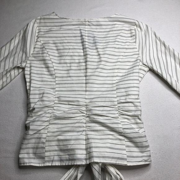 Jane & Delancey NWT New Women's Striped Top Blouse Size Medium - Picture 12 of 12